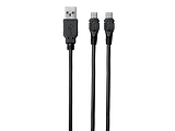 Trust GXT222 Duo Charge cable / Black