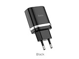 Hoco C12Q Smart QC3.0 charger set MicroUSB / Black