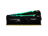 KIT RAM Kingston HyperX FURY RGB HX426C16FB3AK2/64 / 2x32GB / DDR4 / 2666 / PC21300 / CL16 / 1.2V /