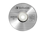 Verbatim DataLifePlus DVD-R AZO 4.7GB 16X MATT SILVER SURFAC x100 / 43549