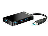 D-link DUB-1341/B1A USB 3.0 Hub 4-port / Black