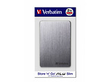 Verbatim Store 'n' Go ALU Slim 2.5" External HDD 2.0TB 53665 / Grey