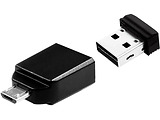 Verbatim NANO USB with Micro USB 32GB 49822 / Black