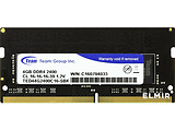 RAM SODIMM Team Group Elite / 4GB / DDR4 / 2400MHz / CL16 / TED44G2400C16-S01