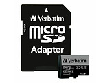 Verbatim Pro U3 microSDXC 32GB / SD Adapter / 47041