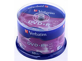 Verbatim DataLifePlus DVD+R AZO 4.7GB 16X MATT SILVER SURFACE x50 / 43550
