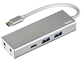 HAMA USB 3.1 Type-C Hub 1:3 / 135758