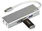 HAMA USB 3.1 Type-C Hub 1:3 / 135758