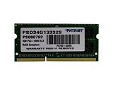 Patriot Signature Line / 4GB DDR3 1333 SODIMM / PSD34G13332S