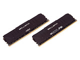 Crucial Ballistix Black 16GB DDR4 3200MHz Dual-Channel Kit / BL2K8G32C16U4B
