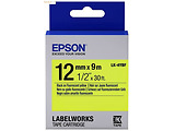 Epson C53S654010 / LK-4YBF / 12mm / 9m  / Fluorescent