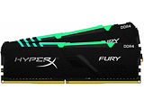 Kingston HyperX FURY RGB / HX426C16FB4AK2/32 / 2x16GB DDR4 2666