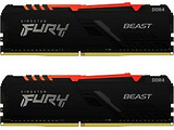 Kingston FURY Beast RGB KF432C16BBAK2/64 / 64GB DDR4 3200MHz