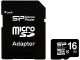SiliconPower microSDHC 16GB / SP016GBSTH010V10SP