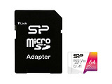 SiliconPower Elite Color microSDXC 64GB / SP064GBSTXBV1V20SP