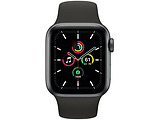 Apple Watch SE 40mm Aluminum Case with Midnight Sport Band
