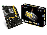 Biostar TB250-BTC-PRO / ATX S1151 Dual 2x DDR4 2400