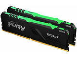 Kingston FURY Beast RGB KF426C16BBAK2/16 / 16GB DDR4 2666