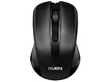 Mouse Sven RX-270W / Ambidextrous / Black