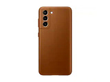 Samsung Leather cover Galaxy S21 Brown