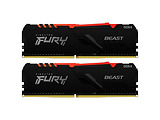 Kingston FURY Beast RGB KF437C19BB1AK2/32 / 32GB DDR4 3733MHz