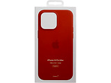 Apple Original iPhone 14 Pro Max Silicone Case with MagSafe Red