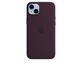 Apple Original iPhone 14 Plus Silicone Case with MagSafe / A2911 Bordeaux