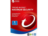 Trend Micro Maximum Security / 5 Device / 12 Month / TI10978696