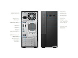 ASUS ExpertCenter X5 Mini Tower / Ryzen 5 5600G / 16GB DDR4 / 256GB NVMe / AMD Radeon / PSU 300W