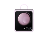Samsung Original Silicone Case with Ring Flip 5 Purple