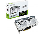 ASUS GeForce RTX 4060 Ti 8GB GDDR6X Dual 128bit / DUAL-RTX4060TI-O8G-WHITE