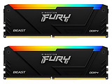 Kingston FURY Beast 2x 8Gb DDR4 3200 RGB / KF432C16BB2AK2/16