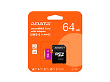ADATA AUSDX64GUICL10A1 / 64GB MicroSD