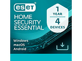 ESET Home Security ESSENTIAL / 1 year 4 devices