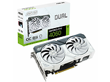 ASUS Dual GeForce RTX 4060 WHITE OC Edition 8GB GDDR6 128bit / DUAL-RTX4060-O8G-WHITE