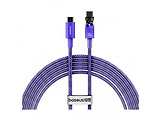 Baseus Cable Explorer Smart Temperature Type-C to Type-C 100W 2m Purple