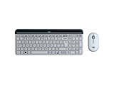 Logitech MK470 / Ultra thin / English White