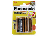 Panasonic ALKALINE Power LR6REB/6B2F / AA x6