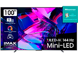 Hisense 100U7KQ / 100 VA MiniLED UHD Quantum Dot  FALD 144Hz