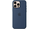 Apple iPhone 16 Pro Max Silicone Case with MagSafe / A3313 Blue