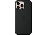 Apple iPhone 16 Pro Max Silicone Case with MagSafe / A3313 Black