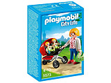 Playmobil PM5573 / Mother with twin stroller