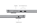 Apple MacBook Air / 15.3 Retina / M3 8-core CPU 10-core GPU / 24Gb RAM / 512Gb SSD / macOS Sequoia Silver