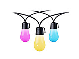 GOVEE RGBIC Smart Outdoor String Lights 15m / H70203B1