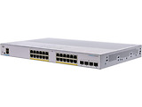 CISCO CBS250-24P-4G / 24 Gigabit PoE Smart