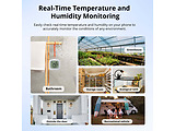 Sonoff Zigbee LCD Smart Temperature Humidity Sensor IP65 / SNZB-02WD White