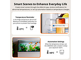 Sonoff Zigbee LCD Smart Thermometer IP65 / SNZB-02LD White