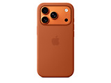 Apple Silicone Case with MagSafe for 17 Pro Orange