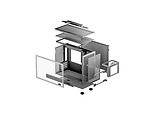 Deepcool CH160 PLUS / mATX White