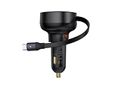 Baseus Retractable Enjoyment Pro 60W Cluster Black